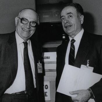 Cinzio Zambelli ed Enea Mazzoli