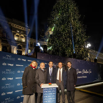 Urban Up Unipol e Comune di Milano - Cerimonia di accensione del Christmas Tree