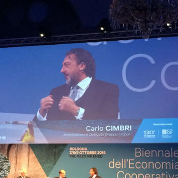 Carlo Cimbri at Biennale Economia