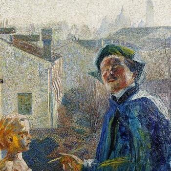 Umberto Boccioni_Ritratto di scultore_1907