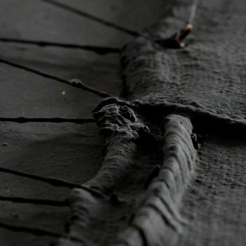 Alberto Burri_Nero con punti