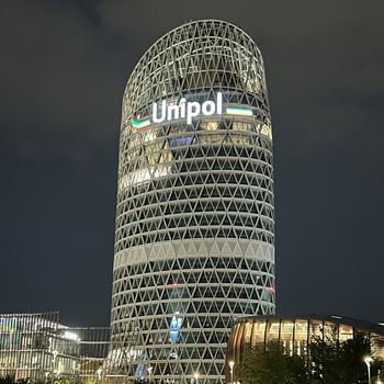 Unipol Milano Headquarter - Torre di notte