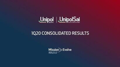 Presentazione video risultati consolidati 1Q20 - Unipol | UnipolSai