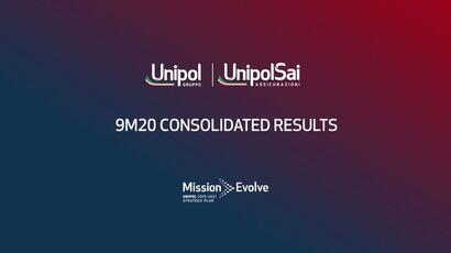 Presentazione video risultati consolidati 9M20 - Unipol e UnipolSai