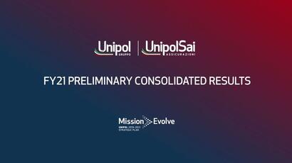 Presentazione video risultati preliminari consolidati FY2021 - Unipol e UnipolSai