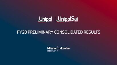 FY2020 preliminary consolidated results video presentation - Unipol and UnipolSai