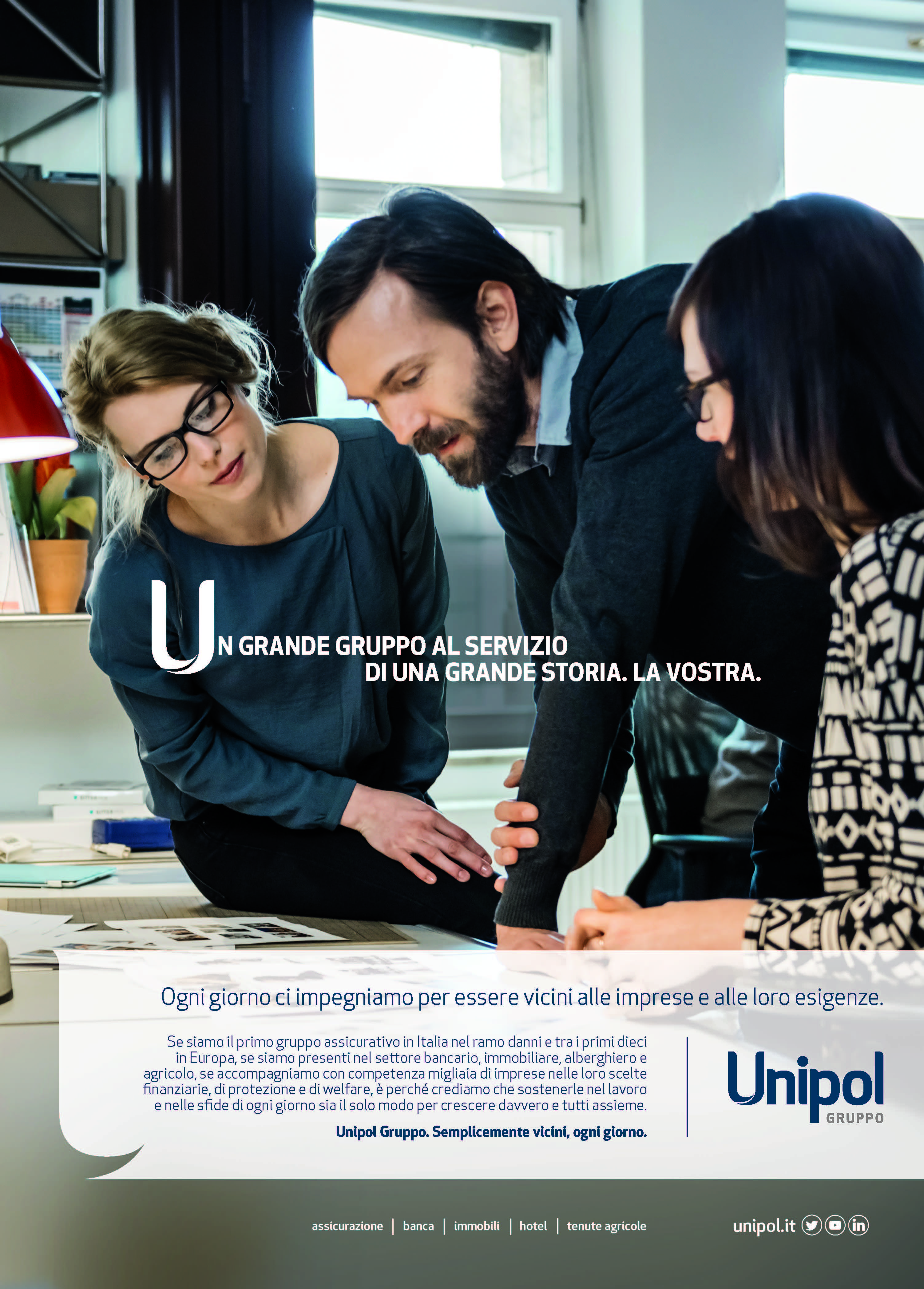 NEXT TO PEOPLE, NEXT TO YOU | 2017 | Gruppo Unipol